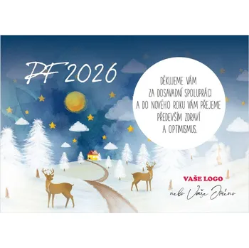 Svatební dekorace Novoročenka 521 – jeleni