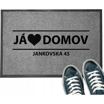 ROHOŽKA MONOCHROM 40X60 VSTUPNÍ ODOLNÁ PERSONALIZOVANÁ VAŠE ADRESA VZOR