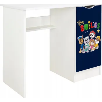 Obdélníkový psací stůl Leomark 90 x 50 x 77 cm bílý