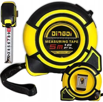 metr SVINOVACÍ METR 5M x 19MM MĚŘICÍ PÁSMO S OCELOVOU ZÁMKEM