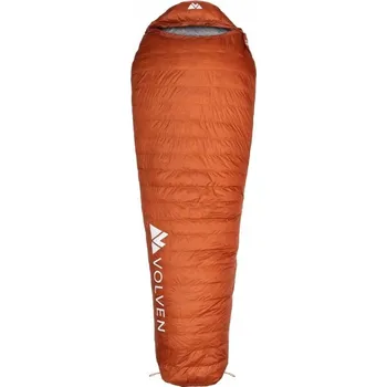 Spacák Spací pytel Volven SPÁCÍ PYTEL NARVI 400 - ORANŽOVÝ 80 cm x 215 cm Levý