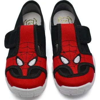 Chlapecké bačkory Chlapecké přezůvky RAWEKS IGOR I14 Spiderman Velikost: 33