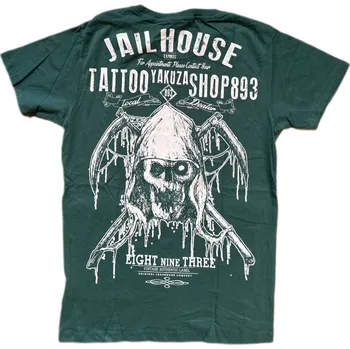 Pánské tričko Pánské triko Yakuza Jailhouse green velikost: M