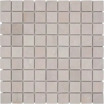 Dlažba Kamenná mozaika, přírodní kámen šedý 3,2x3,2 cm