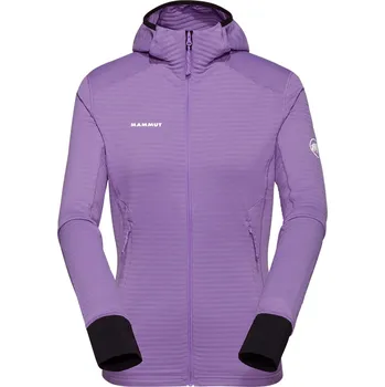 Dámská mikina Mammut Taiss Light ML Hooded Jacket Women Barva: 6441 lavandin-black, Velikost: L