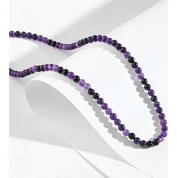 Náramek Přívěsek - Ametyst