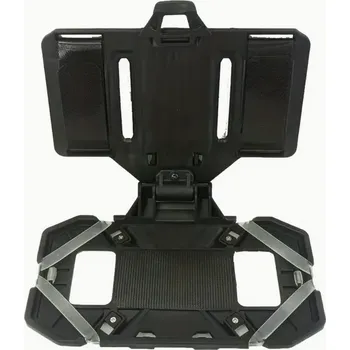 Sportovní batoh Skládací navigační deska MOLLE s držákem telefonu — ABS Barva: černá