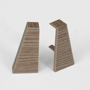 soklová lišta NOVÁK Koncovka L+P k soklové liště MDF 40x18 dub butterscotch, 1 pár M13-AMKO021