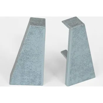 NOVÁK Koncovka L+P k soklové liště MDF 40x18 raw imperial, 1 pár M13-ABKO002