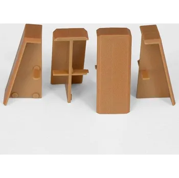 soklová lišta NOVÁK Spojka k soklové liště MDF 40x18 buk, 4 ks M13-AMSP008