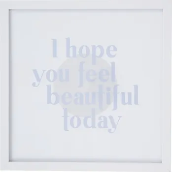 Obraz RÁMEČEK DŘEVĚNÝ NA FOTKU 20x20 cm + NÁKUPNÍ TAŠKA ACTION