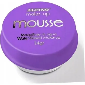 Karnevalový doplněk Alpino barva na obličej - Pěnový make-up. Fialová