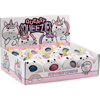 plyšák Plyšová mačkací antistres hračka - JEDNOROŽEC | PUCKATOR