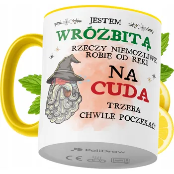 Hrnek Polidraw Hrnek Polidraw pro věštce, keramika 330 ml