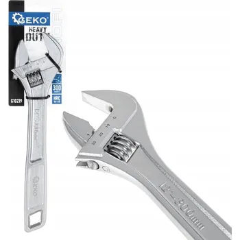 Klíč FRANCOUZÁK STAVITELNÝ KLÍČ 12" 40 mm CRV 48HRC PRO VYSOKÉ ZÁTĚŽÍ GEKO