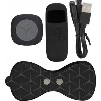 Masážní přístroj Mini masážní přístroj na krk s EMS – náplast proti bolesti pro masáž krční páteře