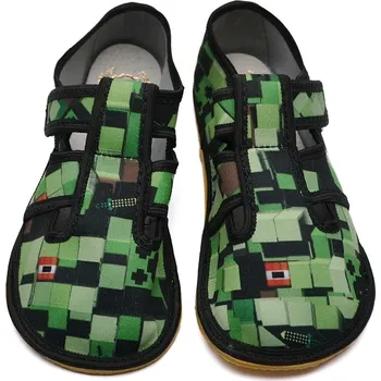 Chlapecké bačkory Barefoot bačkory RAWEKS ZUZIA Z28 Minecraft Velikost: 27