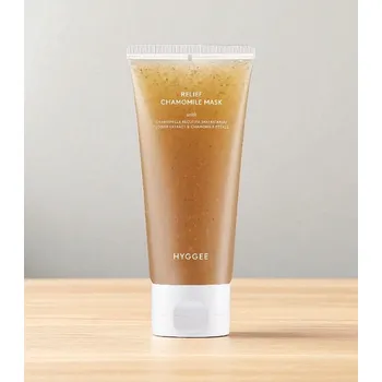 Pleťová maska Hyggee - Relief Chamomile Mask - Zklidňující maska s heřmánkovým extraktem 95ml