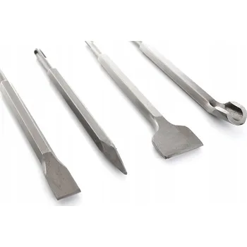 Vrták Sekáč do betonu Tagred 4 ks SDS-Plus drážkovací/plochý/špičatý