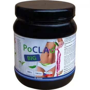 PoCLAd BIG – 300 tablet (doplněk stravy) (PoCLAd - tobolky. 300 ks tobolek, dávkování 2 až 3 tobolky denně, dávka na 4 měsíce. Doplněk stravy v tabletách.)