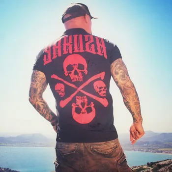 Pánské tričko Pánské triko Yakuza Legion polo 22022 black velikost: 5XL