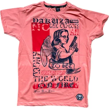 Pánské tričko Pánské triko Yakuza Angel retro pink velikost: M