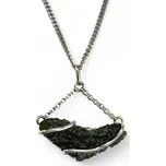 QUASAR, přívěsek - vltavín, stříbro 925/1000