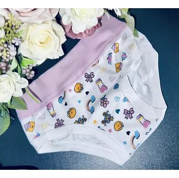 Dívčí kalhotky ALVADA B9606 bianco old 6 (Velikost 116)