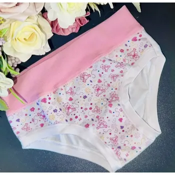 Dívčí kalhotky ALVADA B9602 bianco 8 (Velikost 128)