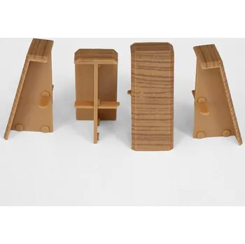 soklová lišta NOVÁK Spojka k soklové liště MDF 40x18 dub zimní, 4 ks M13-AMSP026