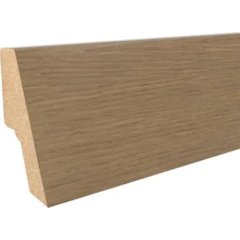 soklová lišta NOVÁK Podlahová - soklová lišta 40x18 MDF fólie dub eterna, 2,7m AAK M024/13