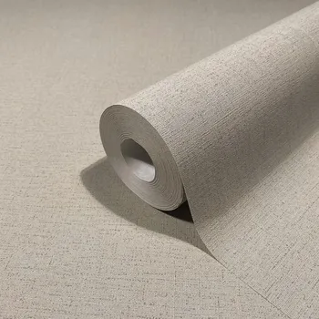 Tapeta Šedá vinylová tapeta na vliesu s geometrickým motivem