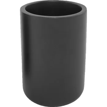 Držák na kartáček Kelímek na kartáčky do koupelny módní, robustní, stylový, ČERNÝ, STYLOVÝ