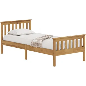 Postel Postel jednolůžko Torino masiv borovice vosk čelo IDEA 8180V