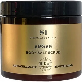 Tělový peeling STARA MYDLARNIA Arganový tělový solný peeling proti celulitidě