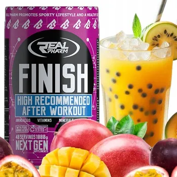 REAL PHARM FINISH 500g PO TRÉNINKU ANABOLISMUS SILNÝ