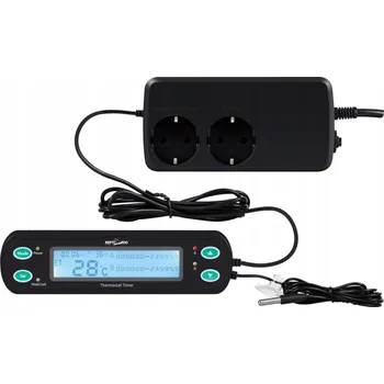 Termostat Repti-Zoo THC THC10 Deluxe - Termostat s časovačem