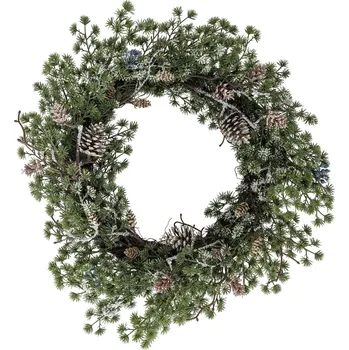 Bloomingville Dekorativní umělý věnec Cedar Ø 50 cm