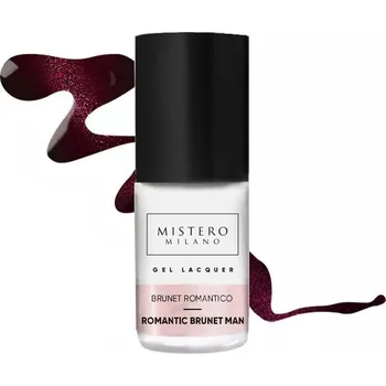 Lak na nehty Mistero Milano - Gel lak - ROMANTIC BRUNET MAN 7ml