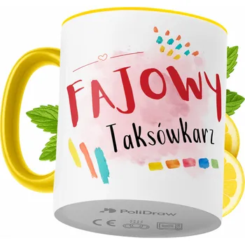 Hrnek Polidraw Hrnek Polidraw Pro Taxikáře jako Dárek, keramický, 330 ml