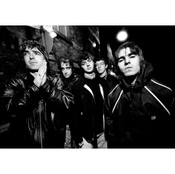 Plakát Plakát, Obraz - Oasis Original Line Up 1993