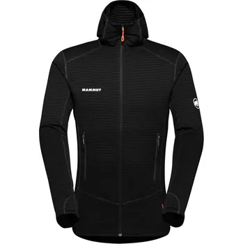 Pánská mikina Mammut Taiss Light ML Hooded Jacket Men Barva: black 0001, Velikost: L