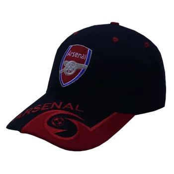 Kšiltovka Numberoplus Dětská klubová fotbalová kšiltovka - Arsenal FC Barva: Černá