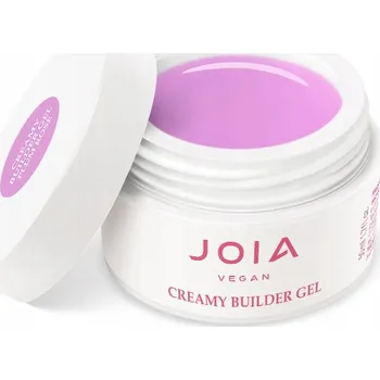 Lak na nehty Stavební gel na nehty JOIA vegan Creamy Builder Gel Plum Rose 50 ml