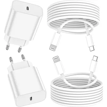 SÍŤOVÁ NABÍJEČKA 25W USB-C PRO IPHONE 11 12 13 14 PRO MAX + KABEL LIGHTNING