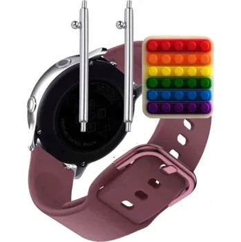 Pouzdro na mobilní telefon Pásek Řemínek pro JG Smart JGR-T8, Silikon Bordový Poutko, nastavitelný