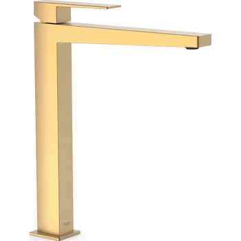 Vodovodní baterie Stojánková umyvadlová baterie Tres Slim zlatá