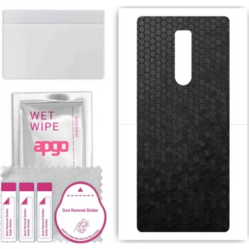 Pouzdro na mobilní telefon Fólie na zadní stranu pro Sony Xperia 1 - Vzor Medová Plástev - Barevná