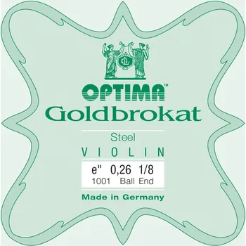 Struna pro kytaru a smyčcový nástroj Optima Struny pro housle GoldbrokatE 0,26 K medium 30948