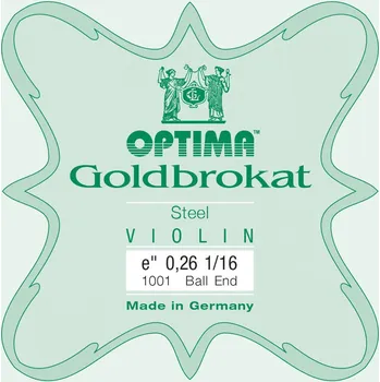 Struna pro kytaru a smyčcový nástroj Optima Struny pro housle GoldbrokatE 0,26 K medium 30958